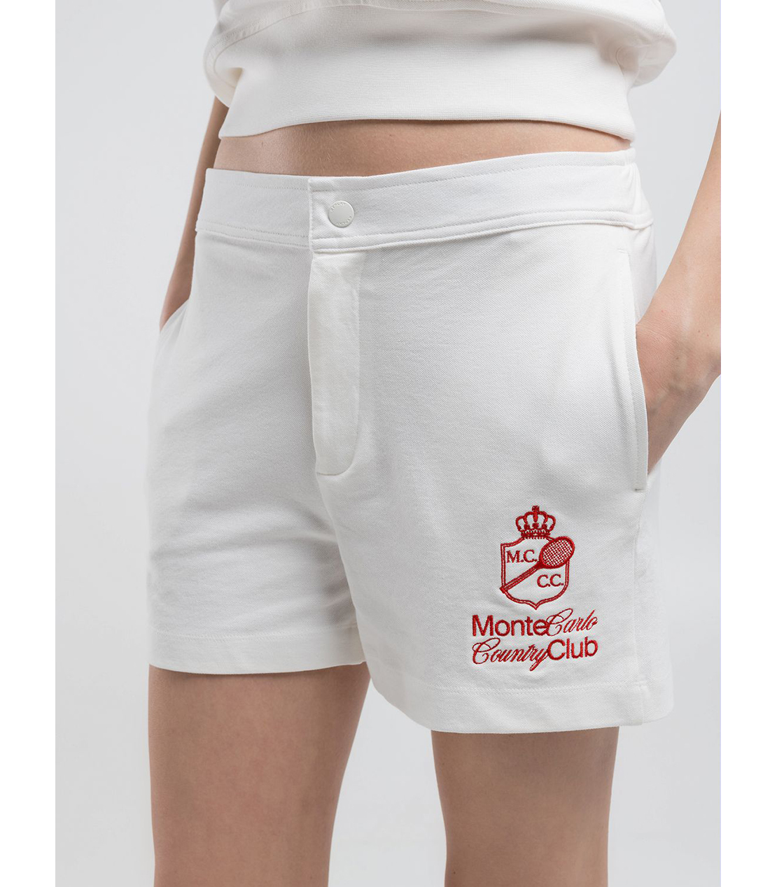 モンテカルロカントリークラブコレクション レギュラーフィットショーツ 詳細画像 オフホワイト 5